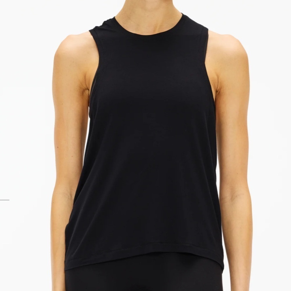 SPLITS59 Toni Jersey Tank Black sz L